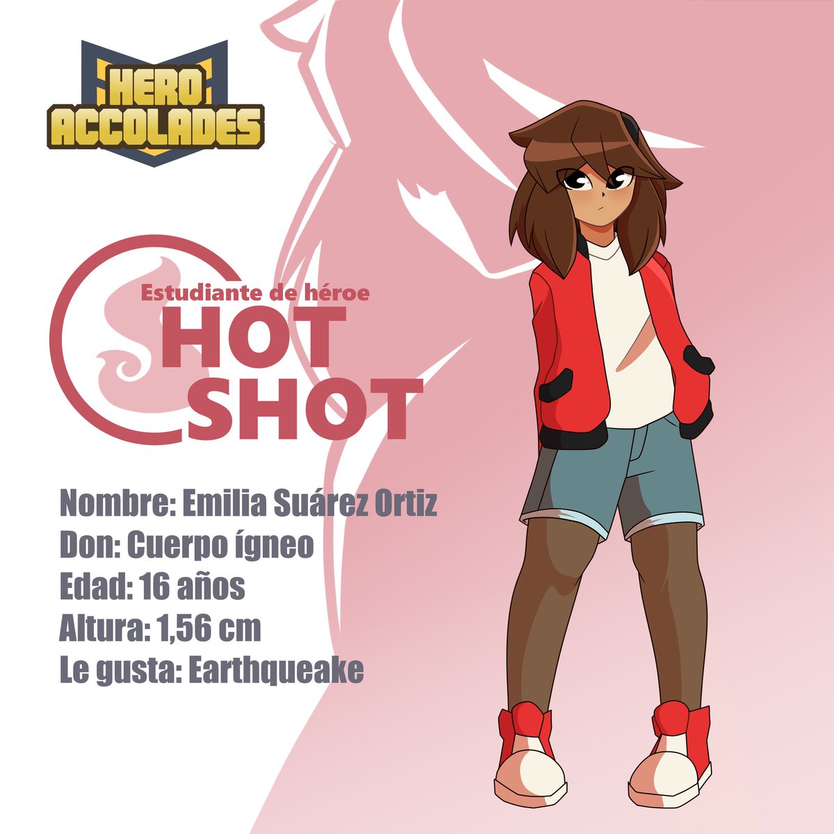 Stripecomic's tweet photo. Banda, es de mi agrado presentarles los #HeroAccolades pequeñas fichas informativas sobre los personajes de la historia que estoy escribiendo, empezando con la protagonista: Emilia Suárez Ortiz.

#art #digitalart #digitaldrawing #oc #ocart https://t.co/aiasAsBc7g