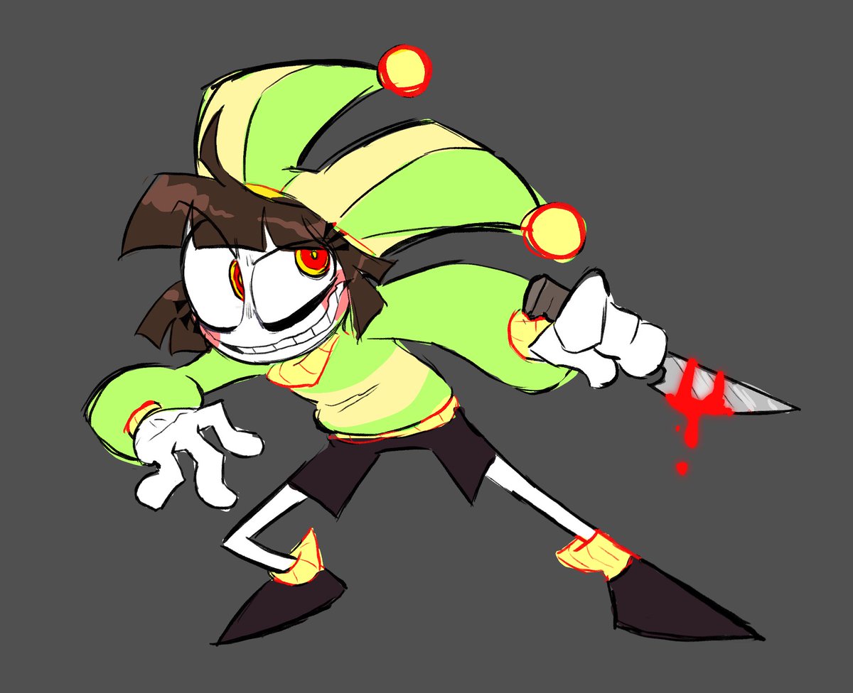 Following up Sansatha with Chomni

#TADC #Pomni #Undertale #Chara