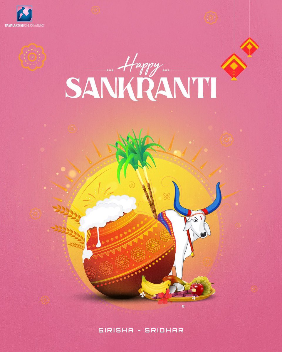 Wishing you and your loved ones a festival filled with happiness, positivity, and endless smiles. Happy Sankranthi! 🪁✨

#HappyMakarSankranti
#HappyPongal