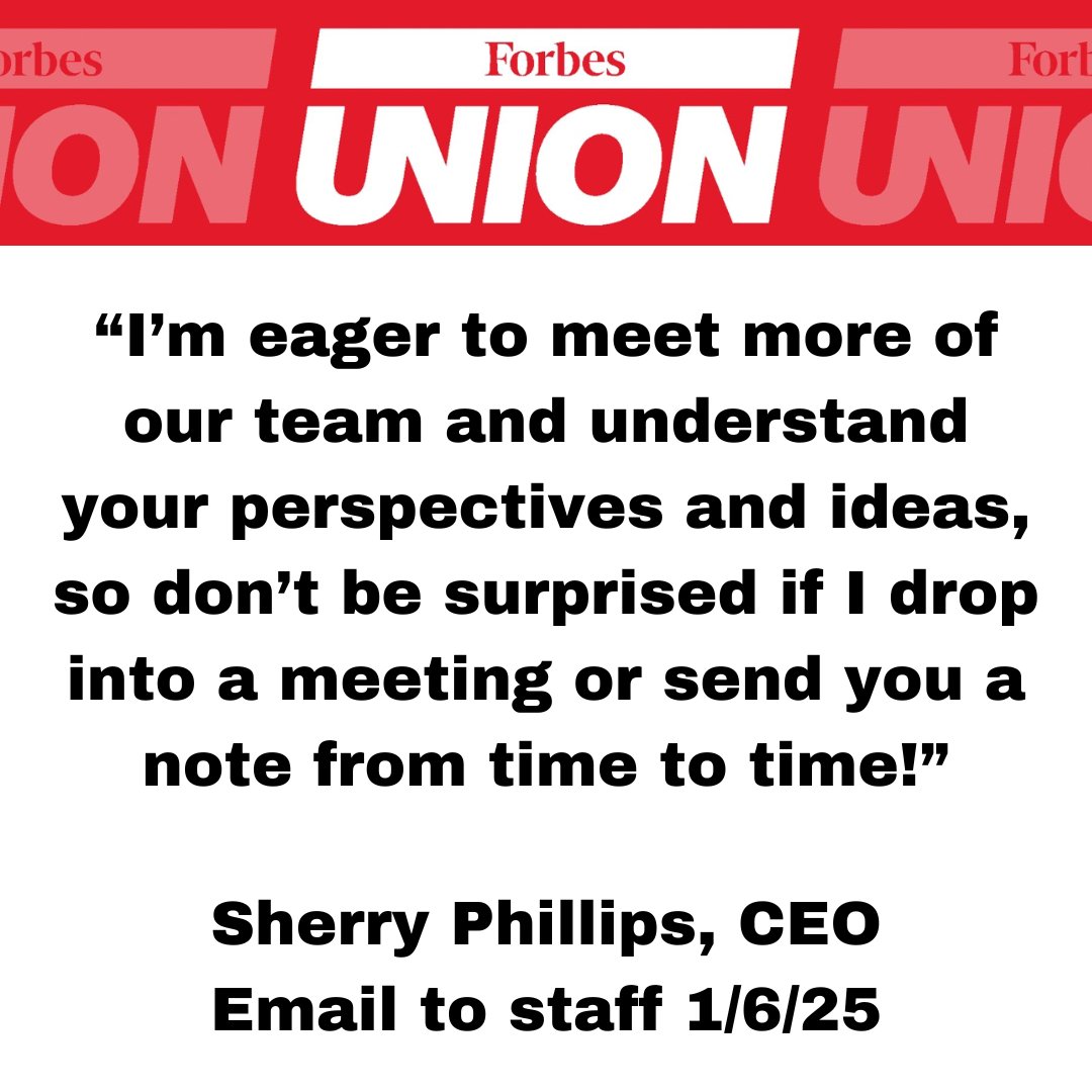 forbesunion's tweet image. How about dropping into a bargaining session, Sherry Phillips? We’d love to see you there.