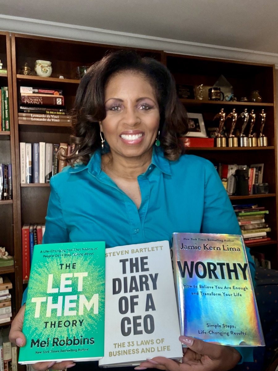 _AudreyBarnes's tweet photo. My favorite books for 2024: Worthy by @JamieKernLima life-changing. The Diary of a CEO by @StevenBartlett your principles are helping me grow @_AudreyBarnes big time. The Let Them Theory by @melrobbins your book has made every relationship and interaction in my life better. https://t.co/J82GhO5JJy