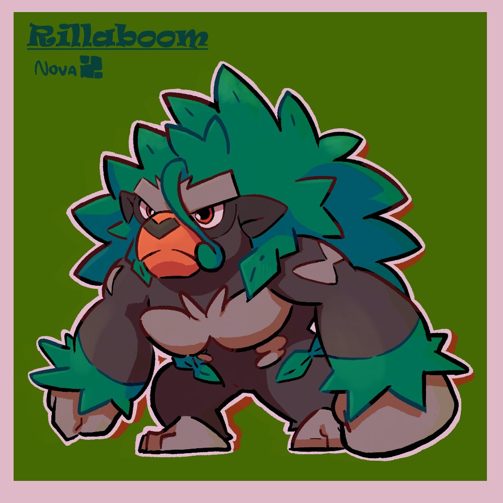 NovaGrowl's tweet photo. Mi inicial favorito de Galar

#Rillaboom #Pokemon https://t.co/Bpr8AyOzxt