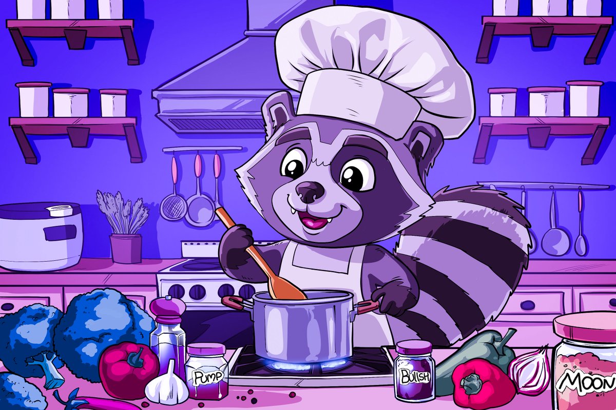 FRED_CTO_SOL's tweet image. Chef $fred cooking up a diabolical meal

🦝👨🏼‍🍳🦝👨🏼‍🍳