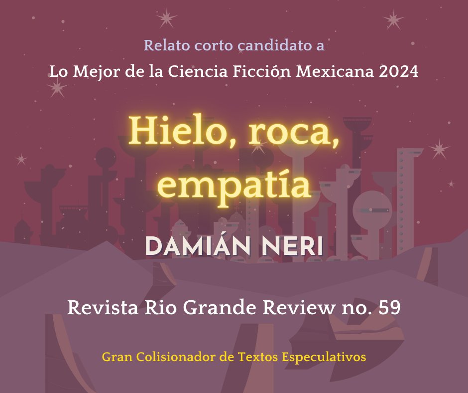 Gran Colisionador de Textos Especulativos tweet media