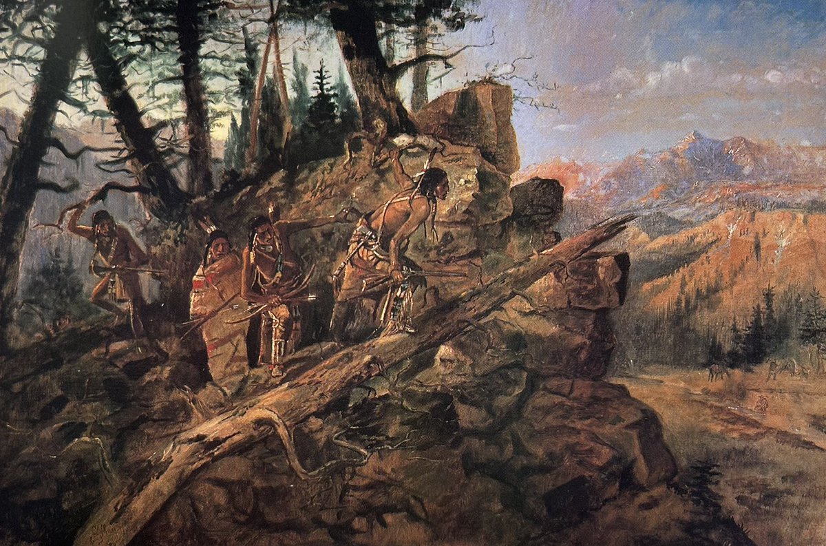 Indians Discover Prospectors, Charles M. Russell, 1893