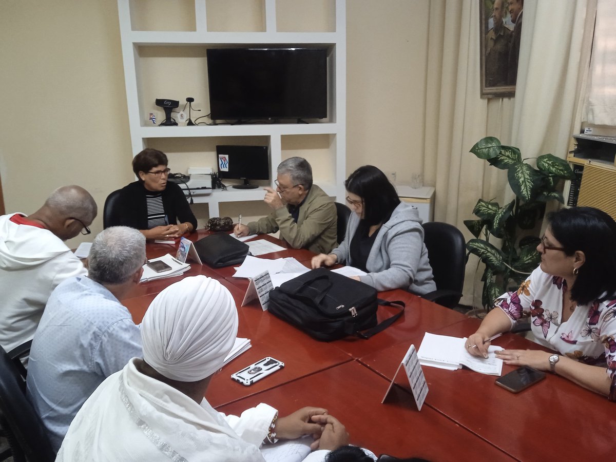 EstatalMatanzas's tweet photo. #DecMatanzas #ControlMinisterialMatanzas Durante el encuentro se analizó las acciones tomadas para incrementar las atenciones al sector de la niñez y la adolescencia. https://t.co/4HvfLz6chl