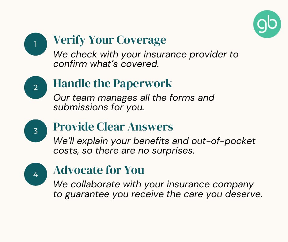 GreenbrookTMS's tweet photo. Focus on your mental health, not the paperwork. Let Greenbrook make the process simple while you prioritize your mental health 🧠

Book your free consultation today: https://t.co/VTtl7kHf8Q

#Greenbrook #TMStherapy #Spravato https://t.co/3o0fRbcGgJ