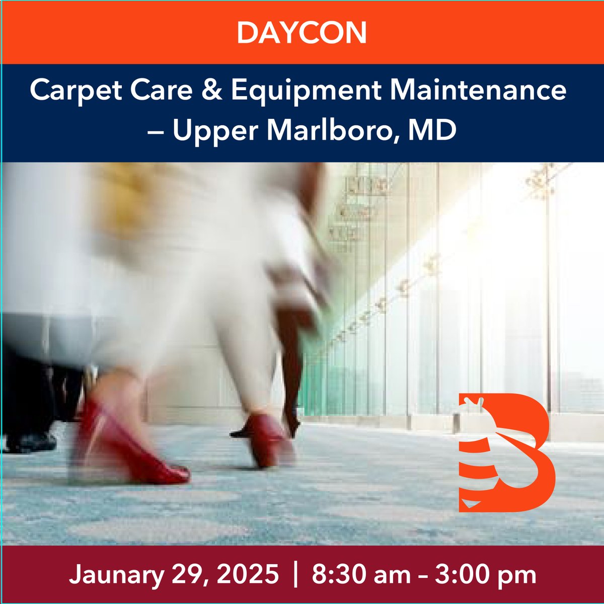 🌟 2nd SESSION ALERT! For #cleaning professionals in the DMV area — gain valuable insights + practical knowledge to elevate your skills at our upcoming Carpet Care &amp; Equipment Maintenance Seminar.

➡️ Secure your spot before it's too late! hubs.ly/Q032m3090