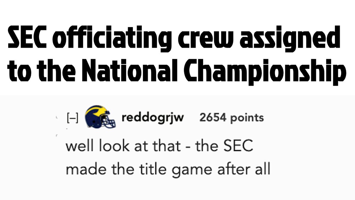 RedditCFB's tweet photo. https://t.co/OhBHWKnETM