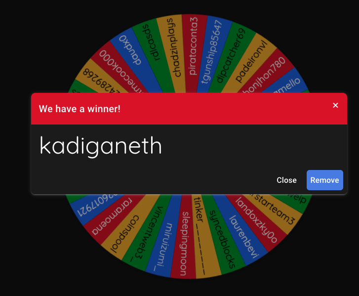 we have a winner!

<a href="/KadiganEth/">kadigan.eth</a> pls dm me on whether you want this beauty sent to your ens or to another address

for everybody else
stay tuned on my and other bitlords' x accounts - more <a href="/the77bit/">77-Bit</a> raffles are coming up