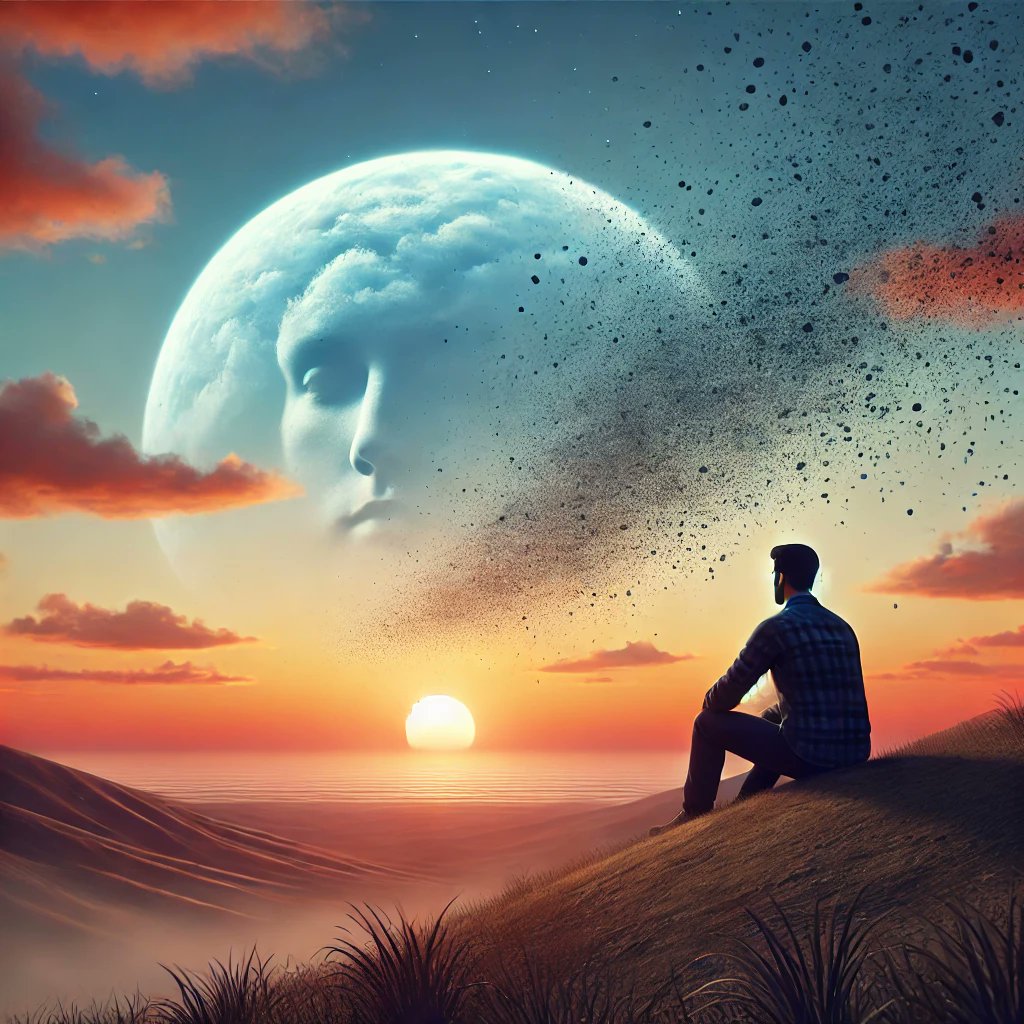 eumelvi's tweet photo. ¿Te preocupa algo?

¿Te has detenido a observar lo que son realmente las preocupaciones? No hablo de esas tormentas emocionales que te absorben por completo, sino de su estructura más sencilla: pensamientos. Eso son. Simples proyecciones de un futuro que nunca llega como lo imaginas. Sin embargo, esos pensamientos, tan ligeros como un soplo, se vuelven pesados porque tú los sostienes, los acaricias y les das vida.