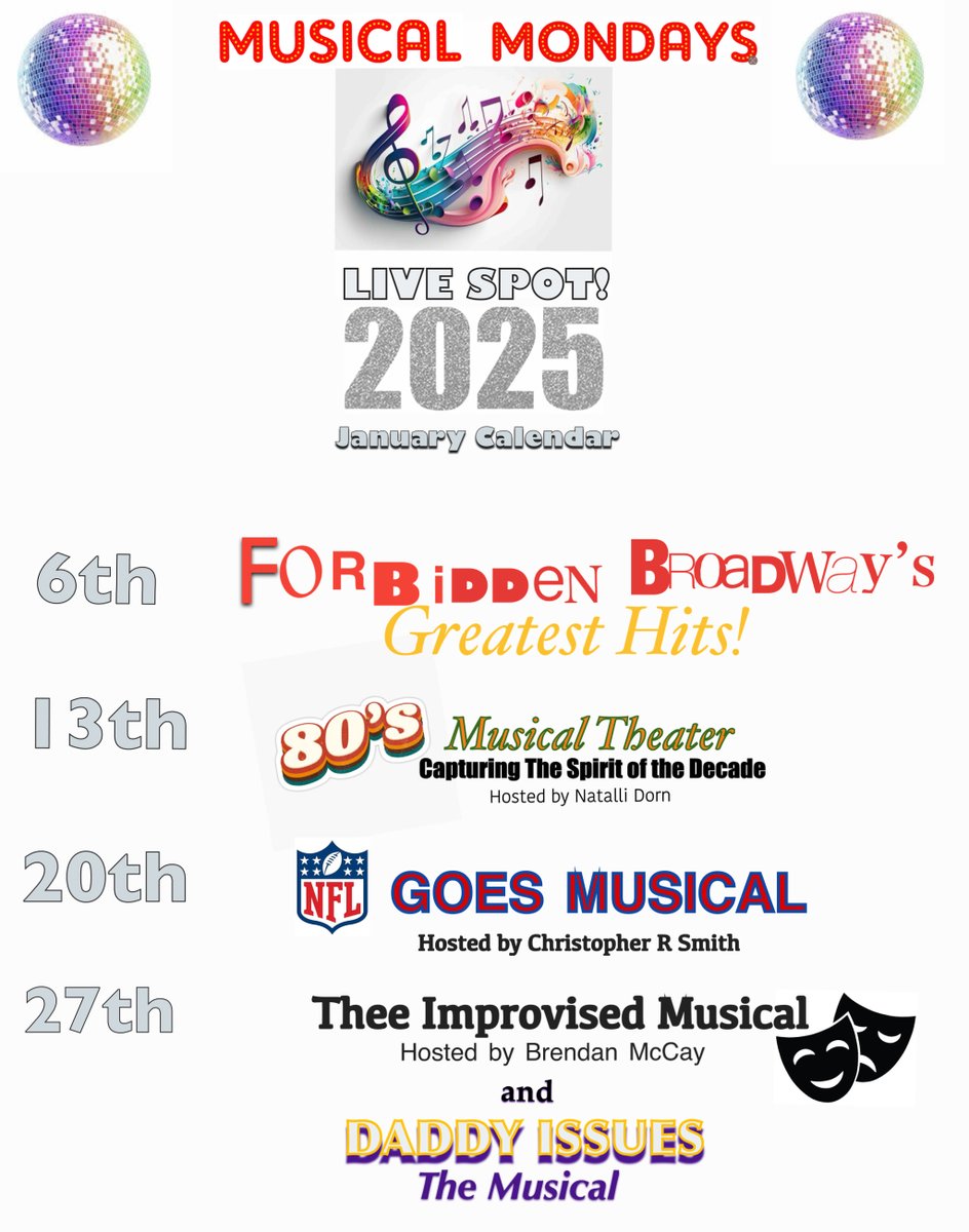 GoMuMoLA's tweet photo. The remainder of January at Musical Mondays!! https://t.co/GY38DTXP0S