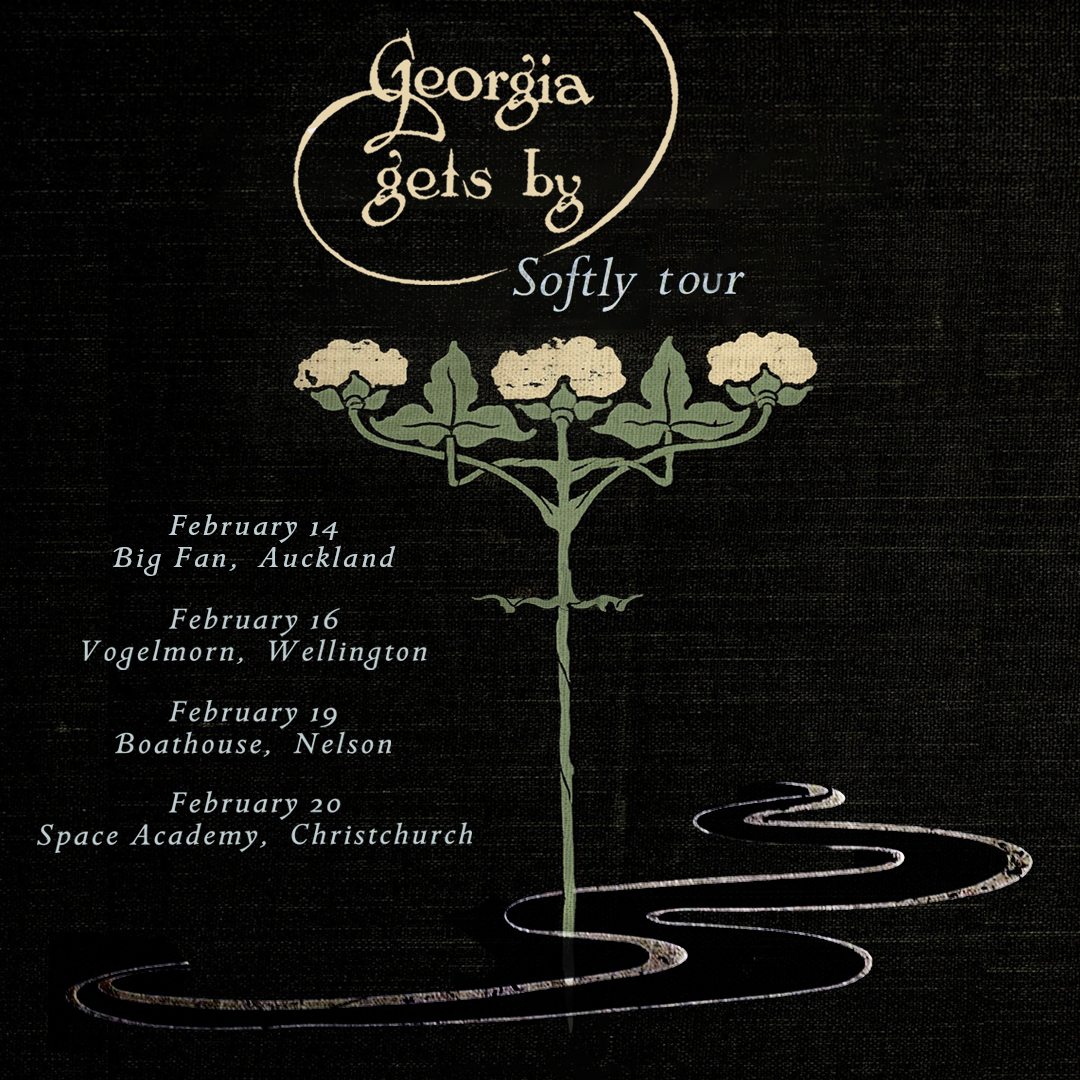 Georgiagetsby's tweet photo. So excited to announce I’ll be coming back to Aotearoa for the “Georgia Gets By Softly Tour” in February! 💙🩵💙.Sign up for early access to tickets on Thursday Jan 16 at 10am NZT. https://t.co/3aKTsEgYTr https://t.co/keBM5EPRyn