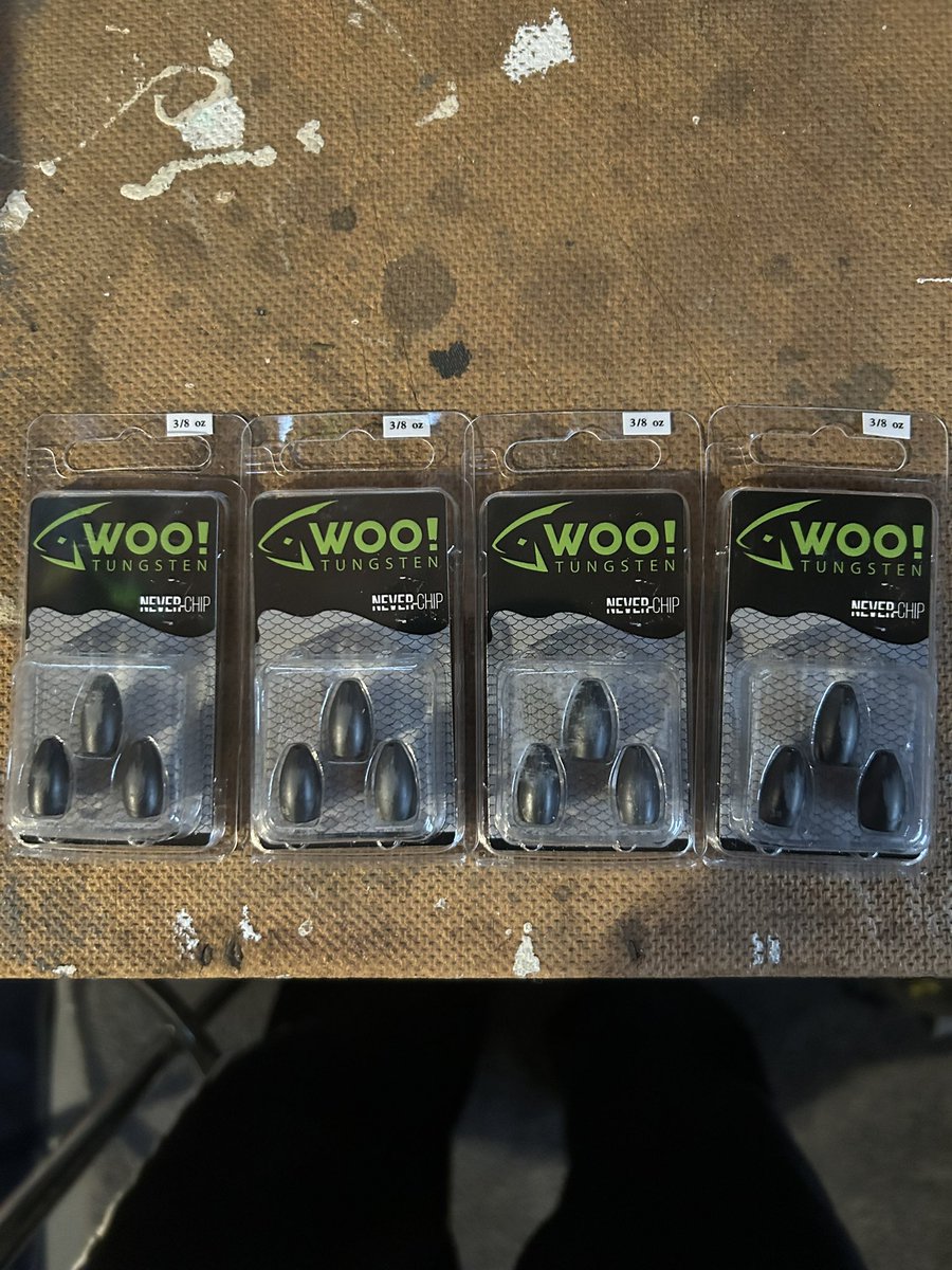 cboringfishing's tweet photo. Starting to restock the best tungsten on the planet! @TungstenWoo
#wootungsten #fishingisacontactsport #neverchip #largemouth #smallmouth #bassfishing #prostaff https://t.co/M0DdvfHkTN