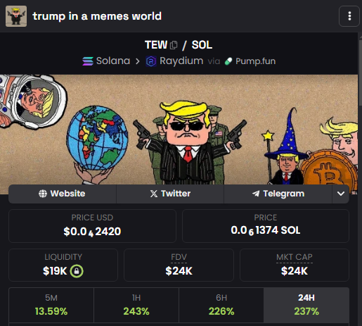 tew_onsolana's tweet photo. This is just the start. All aboard!
🚀 🚀 🚀
🔥 $TEW 3hHhR44DJrtaumYduQiYa8awiJeWsutiEY3KfxHppump https://t.co/1N6Q8dceE4
