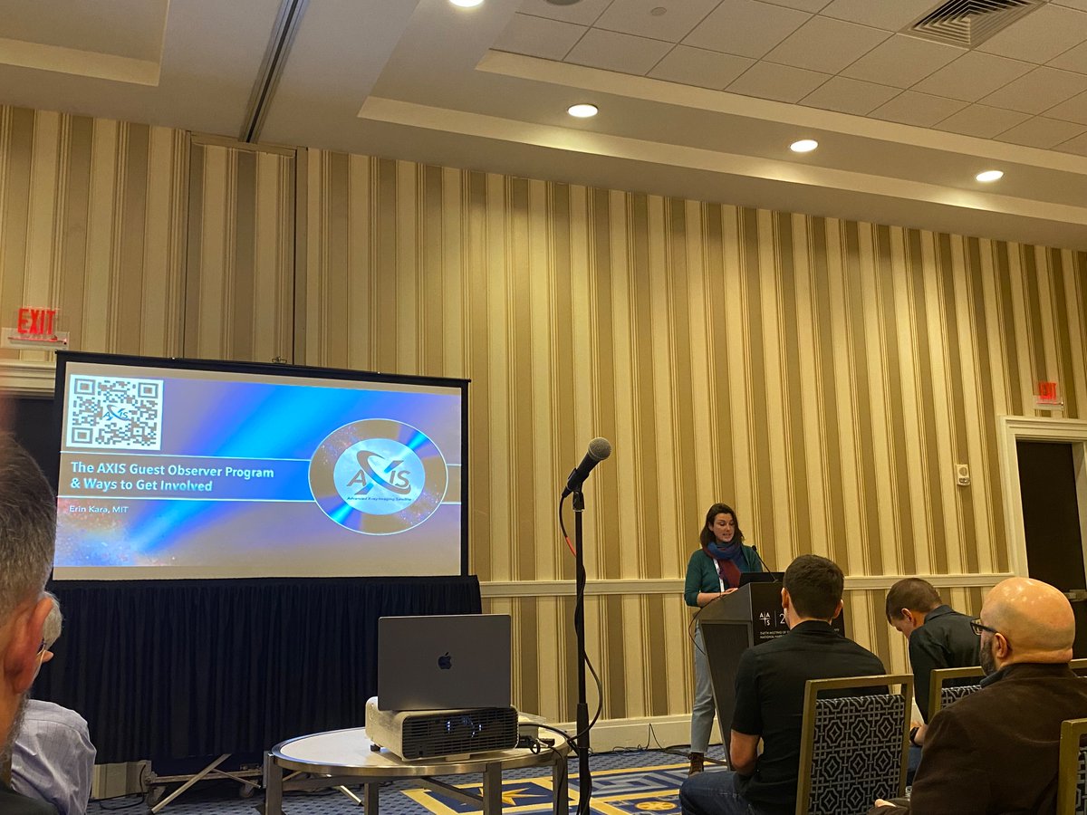 Deputy-PI <a href="/ErinAstro/">Erin Amira Kara</a> now presents on GO AXIS science and how to get involved!