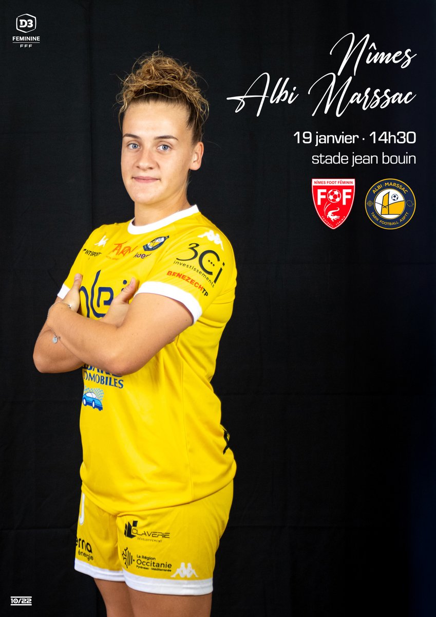 amtf_asptt's tweet image. 😌 Ce week-end, c'est au tour de notre D3 Féminine de retrouver la compétition avec un déplacement à Nîmes !

Rendez-vous au stade Jean-Bouin ce dimanche 19 janvier ! 💙💛

#AMTF #PlusFortsEnsemble #D3F