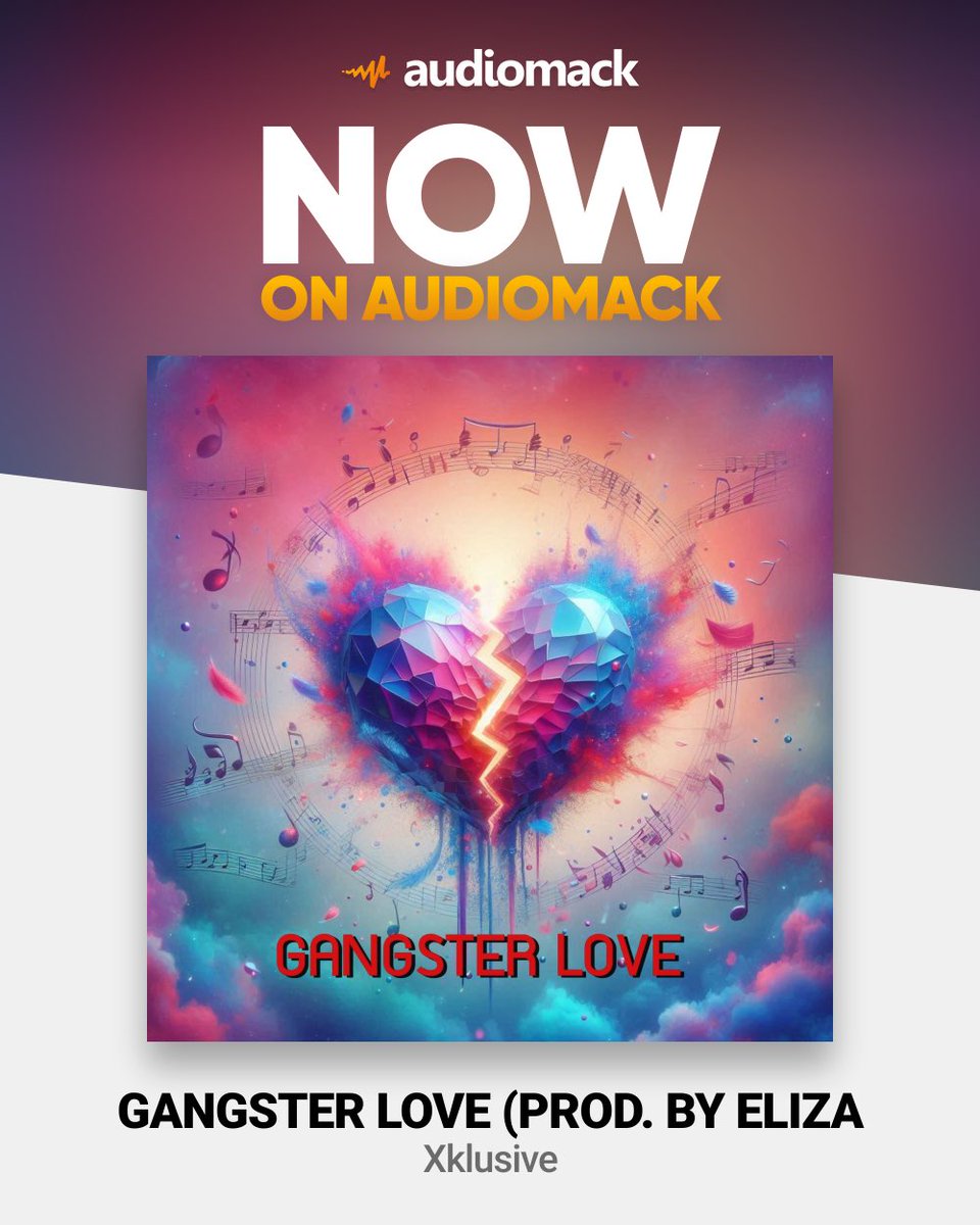 Now on <a href="/audiomack/">Audiomack</a> 

@xlusive_0 - GANGSTER LOVE ❤️ 🔥

prod. By <a href="/eliza_beatz/">el_iz_a_god</a>