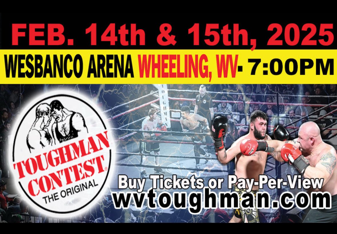 Ding, Ding, Ding! Who’s ready to find out who the toughest men and women are in the Valley? Get your tickets now!