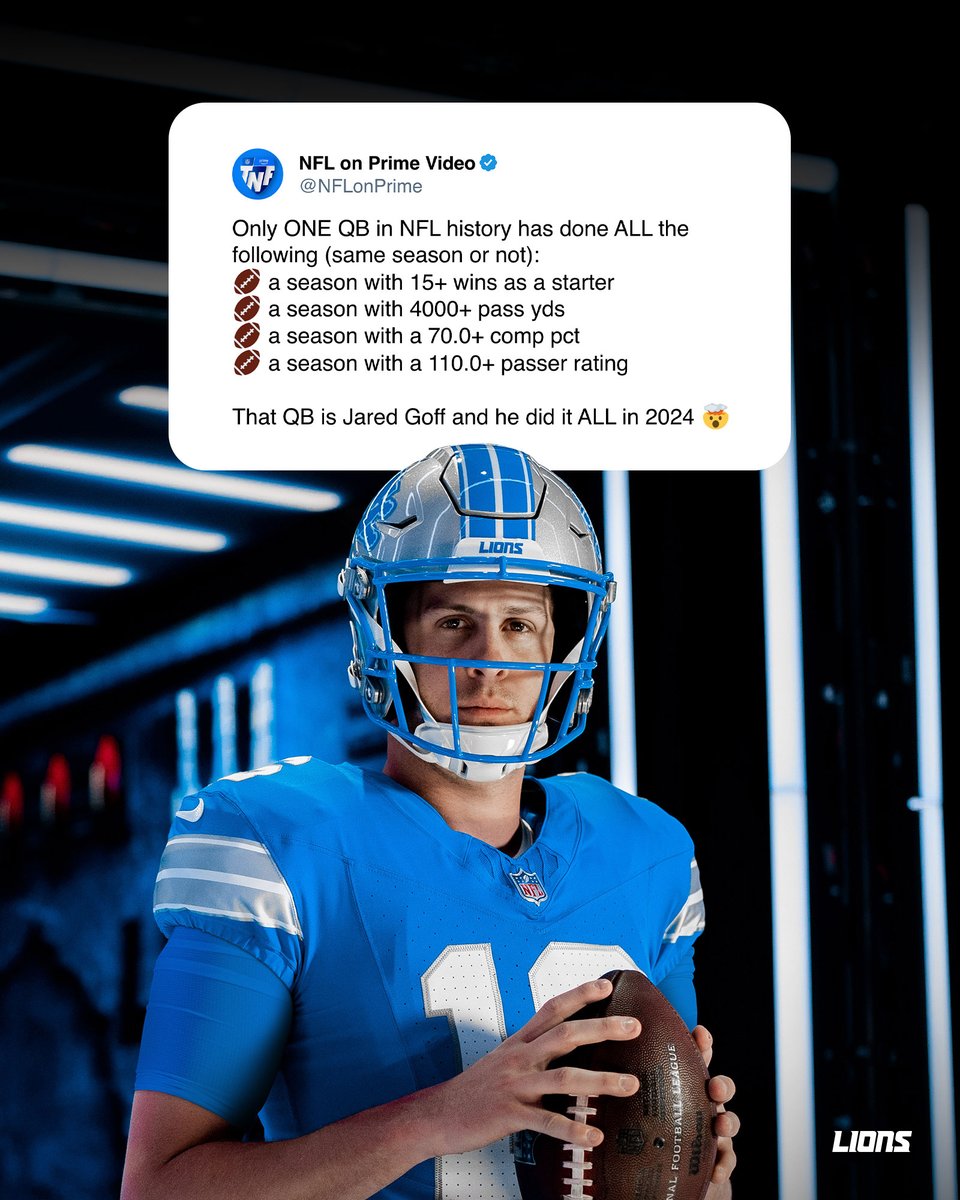Detroit Lions tweet media