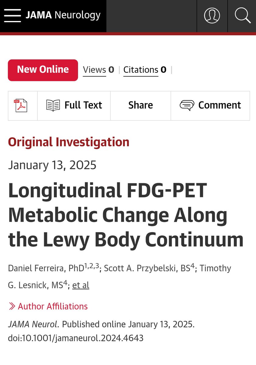Daniel Ferreira (@drferreirad) on Twitter photo Just published today!! Really proud of this huge collaborative effort where we show for the first time the longitudinal progression of FDG-PET in prodromal DLB and DLB patients. Truly grateful to my colleagues from <a href="/MayoClinic/">Mayo Clinic</a> Just published today!! Really proud of this huge collaborative effort where we show for the first time the longitudinal progression of FDG-PET in prodromal DLB and DLB patients. Truly grateful to my colleagues from <a href="/MayoClinic/">Mayo Clinic</a>