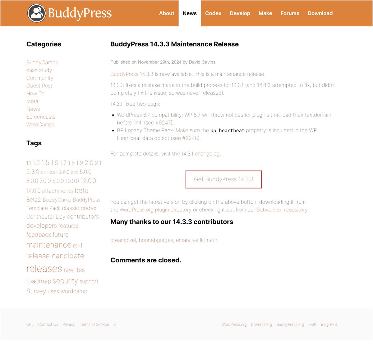 wbcomdesigns's tweet photo. 🚨 Heads up, Recent changes on https://t.co/YSHxGvxuZg have rendered key areas like the homepage, forums, and codex unreadable. 😟 Check screenshots: https://t.co/oVa5REiXCk. Let's hope for a fix soon! 🙏 #BuddyPress #WebIssues Or just maybe just for us. https://t.co/l42MUIbBTd