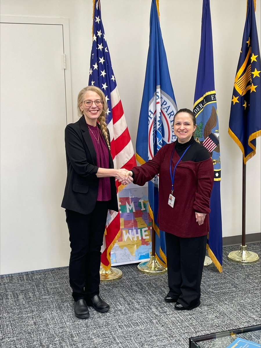 Please join us in welcoming our newest employee, Martha Padilla, to the National Disaster &amp; Emergency Management University. 

Martha will be assisting in the Integrated Emergency Management Branch.