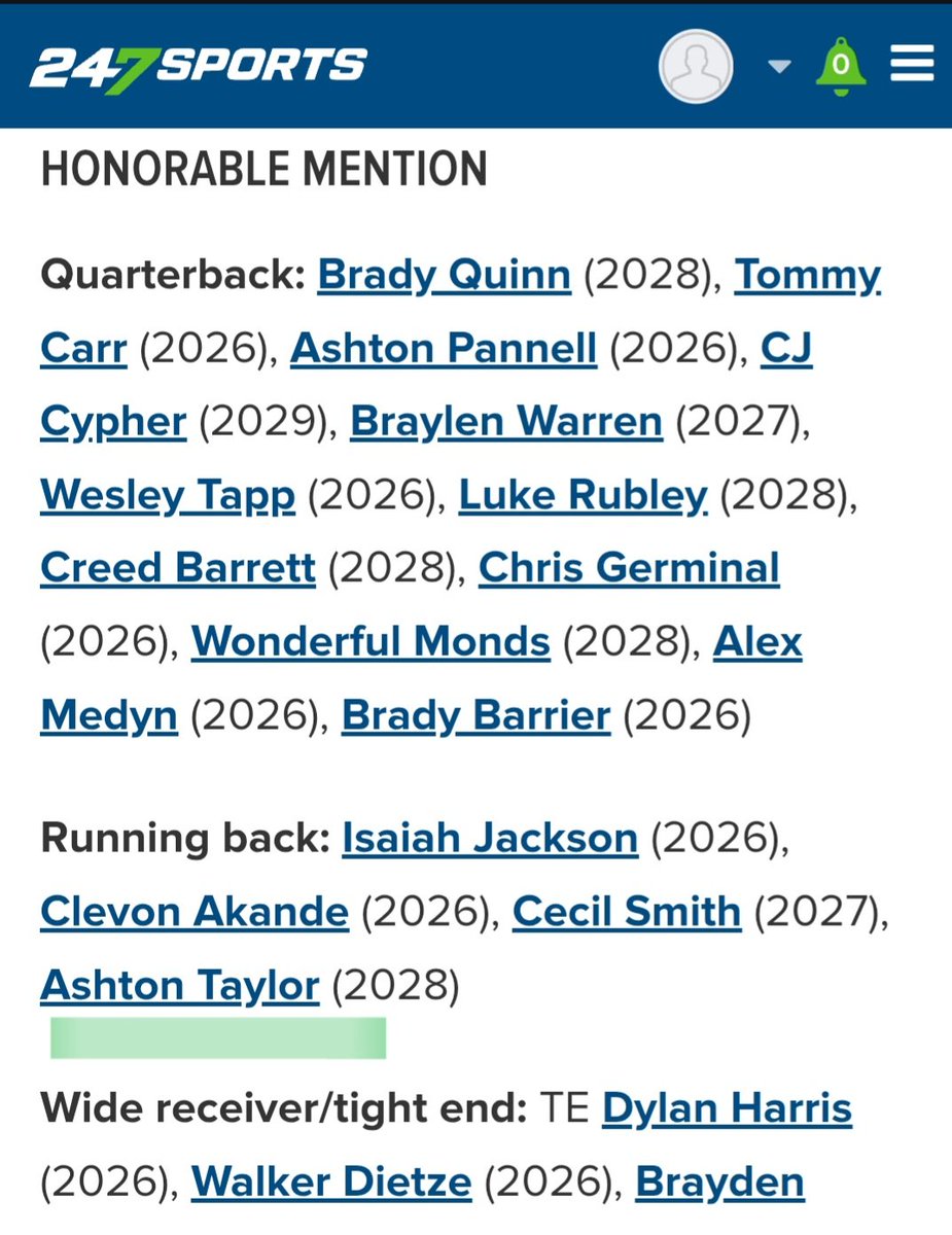 fast_ash7's tweet photo. Grateful to be recognized by @247Sports made the @NationalComb1ne  All Combine Honorable Mention. @TomLoy247 @bighitslive @TimVerghese @benjaminwolk @BrettGreenberg_ @MacCorleone74 @GregBiggins @mickdwalker @TheCribSouthFLA @adamgorney @JScruggs247 @ErikRichardsUSA @NWahlScouting