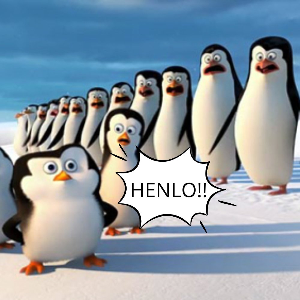 HENLO BENGUINS!

BM