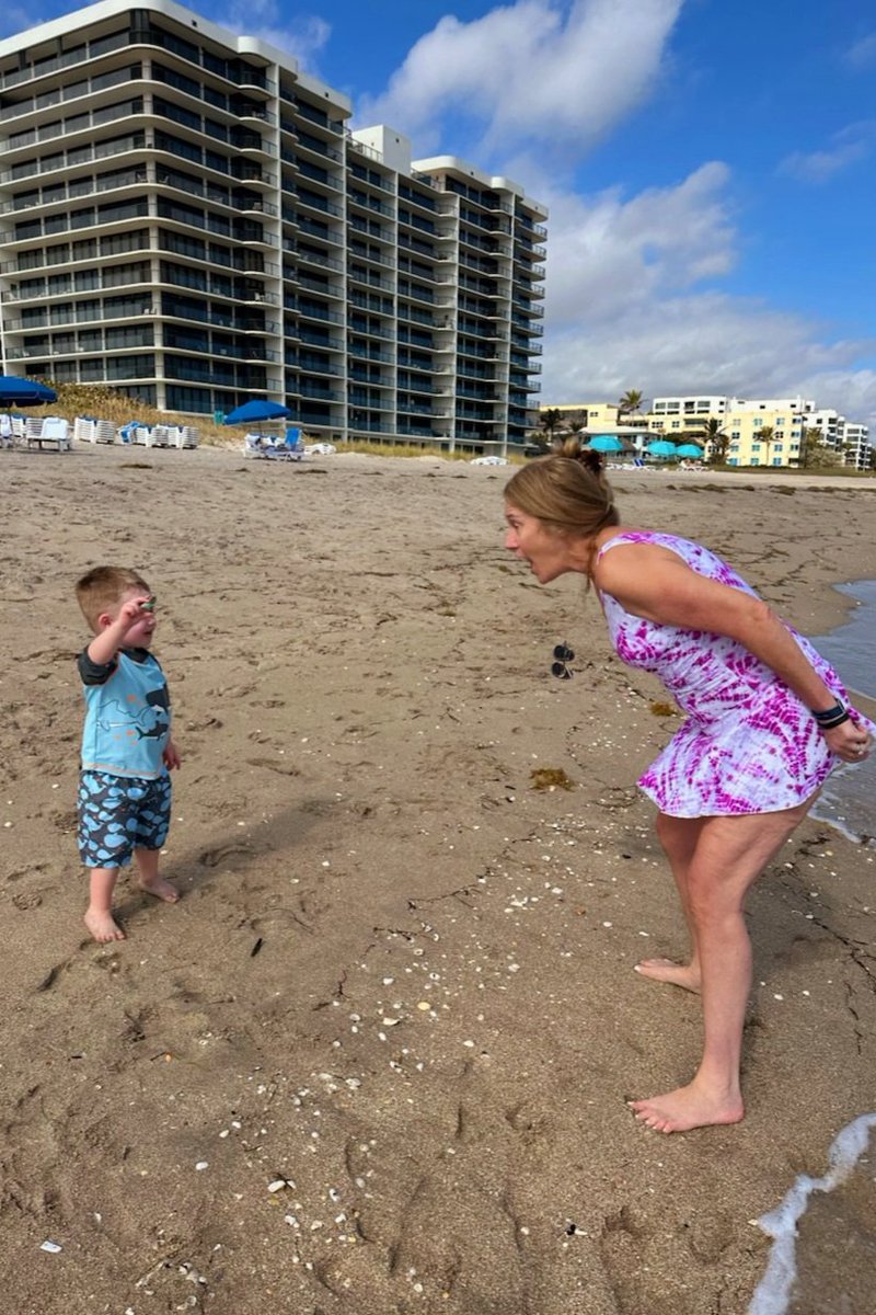 Finding seashells is very underrated 🐚

#delray #boca #beach #grandma #grandpa