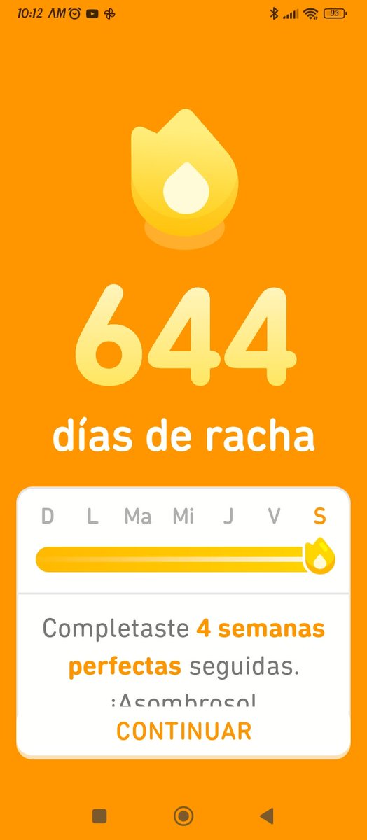 MAIRE_BEAT's tweet photo. @duolingoespanol Me he rendido con el francés, pero espero que este orgulloso de mi racha en Inglés https://t.co/8wo8rmRR69