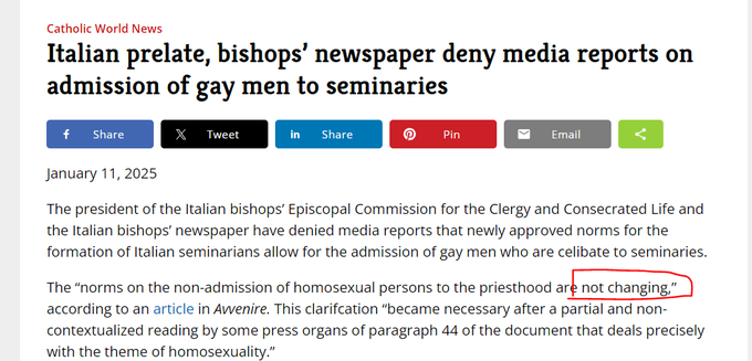 poperespecter1's tweet photo. @rtf_media This was fake news. Nothing changed. And making pedo jokes about the church is sick. https://t.co/pCXbfMEVWh