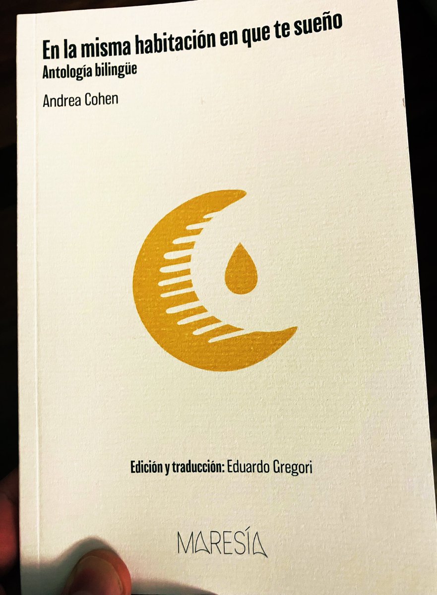 Uno de los fascinantes poemas de Andrea Cohen que por fin tenéis en español en Maresía: