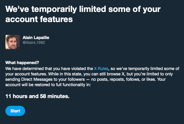 hublotchallenge's tweet image. Et la ferme encore ! ... #freespeeech selon Etron Musk