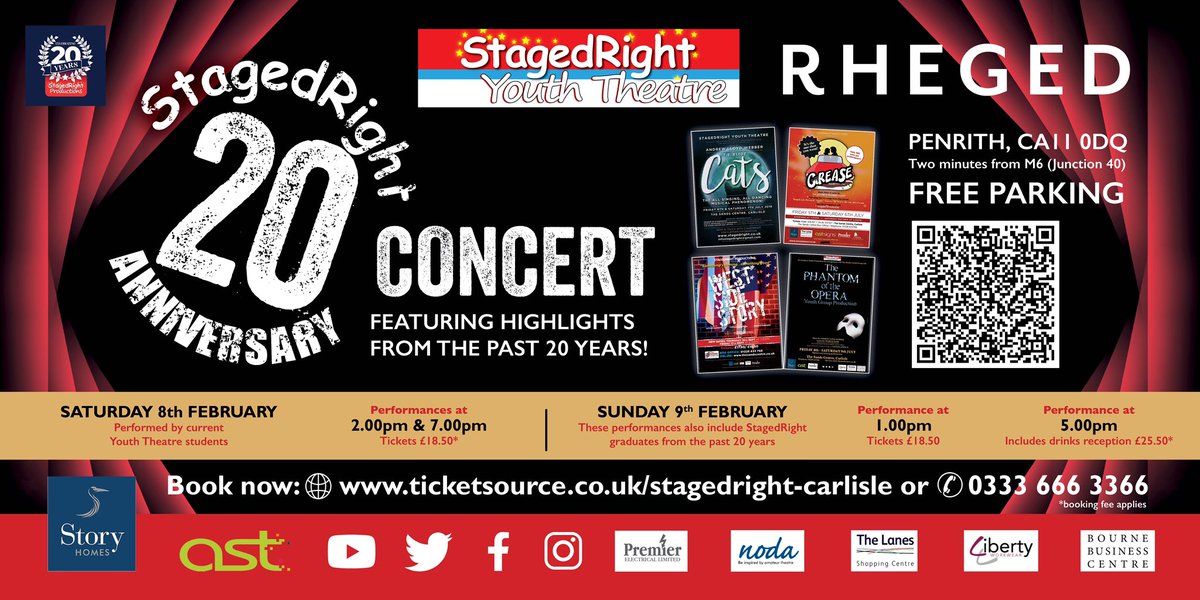 An excellent production meeting today at Rheged ready for our anniversary show! 
Limited tickets!