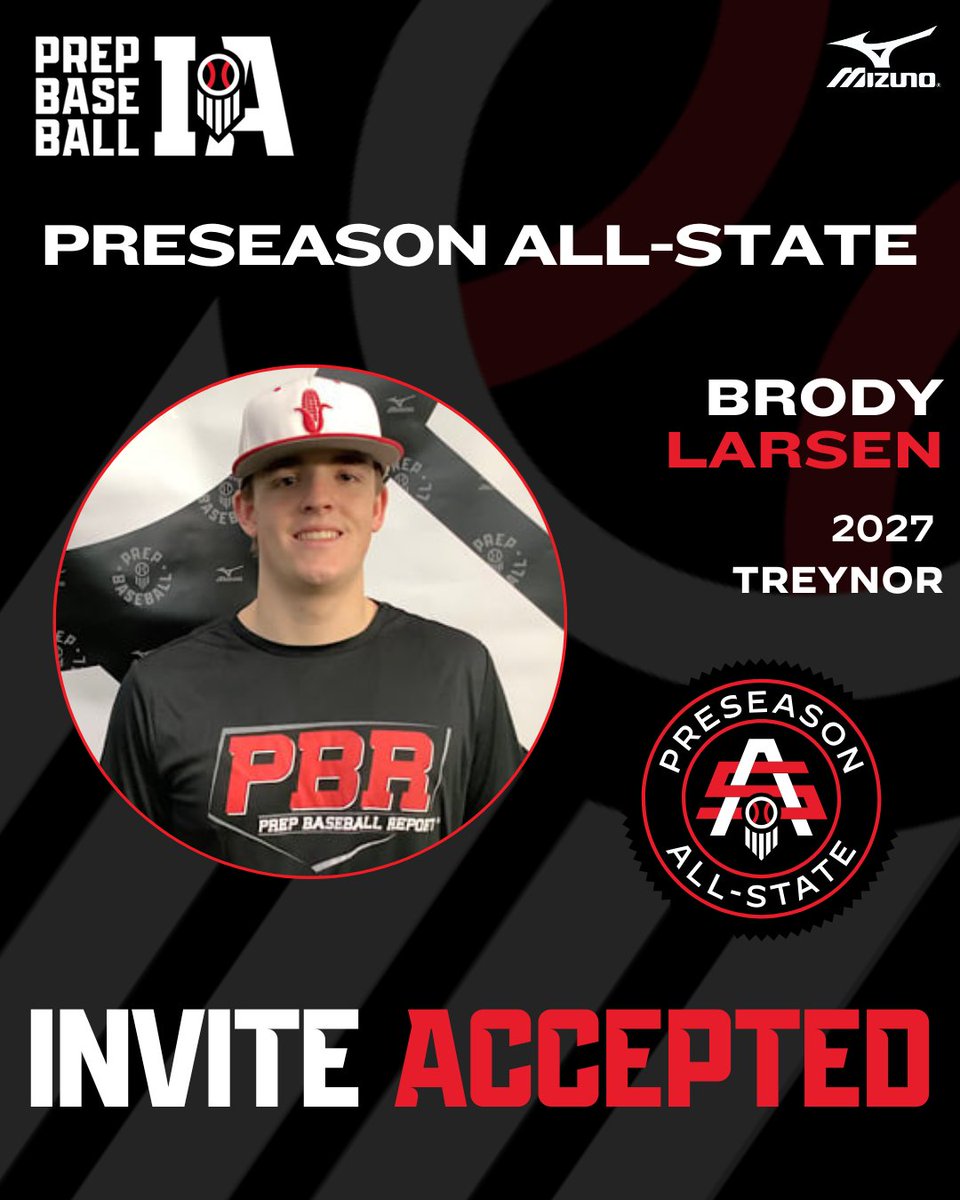 𝟐𝟎𝟐𝟓 𝐏𝐑𝐄𝐒𝐄𝐀𝐒𝐎𝐍 𝐀𝐋𝐋-𝐒𝐓𝐀𝐓𝐄
𝘐𝘯𝘷𝘪𝘵𝘦𝘥 𝘈𝘤𝘤𝘦𝘱𝘵𝘦𝘥 ✅

Brody Larsen | <a href="/Brody_Larsen134/">brody_larsen</a>
⚾ C/2B
🎓 2027
📚 <a href="/Treynor_Cards/">Treynor Baseball</a>
👤 loom.ly/WGfw3Gg

𝚁𝚎𝚚𝚞𝚎𝚜𝚝 𝚈𝚘𝚞𝚛 𝙸𝚗𝚟𝚒𝚝𝚎 ⤵️
loom.ly/Td0Hqms