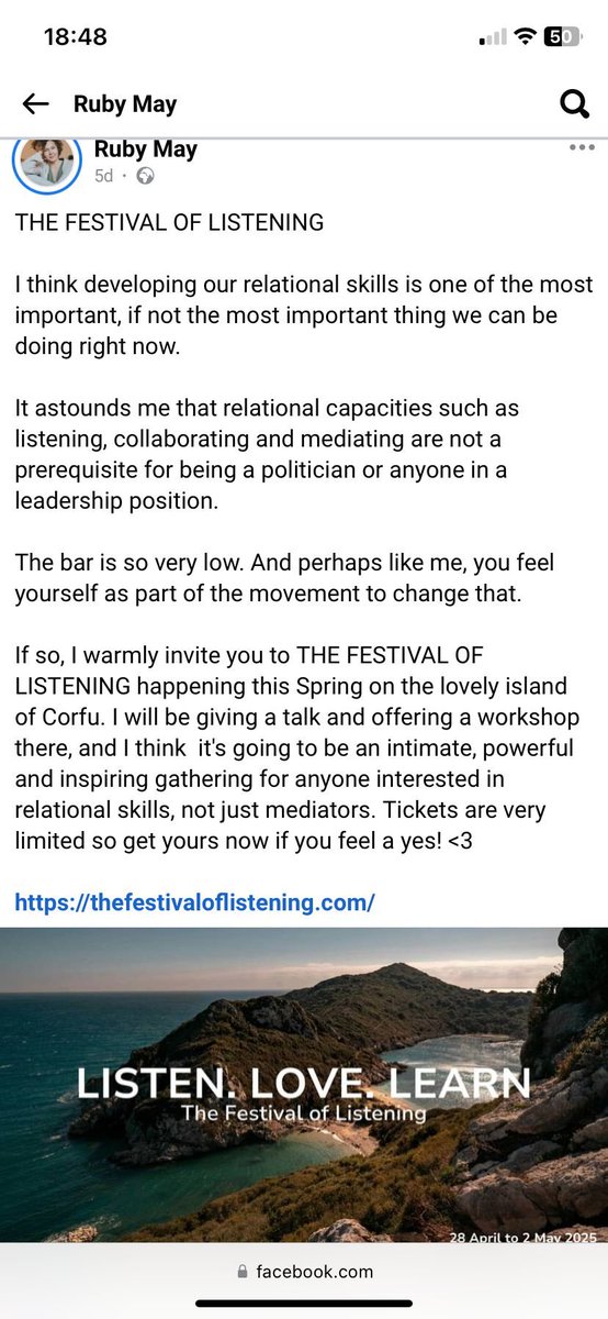 Festival of Listening tweet media