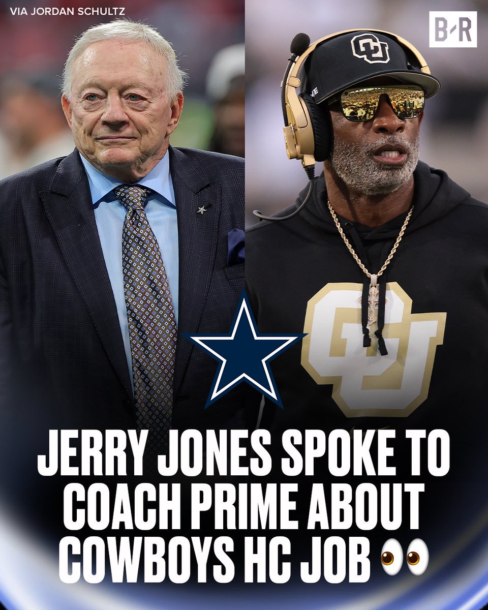 BleacherReport's tweet image. Deion Sanders back in Dallas? 😮🌟

(via @Schultz_Report)