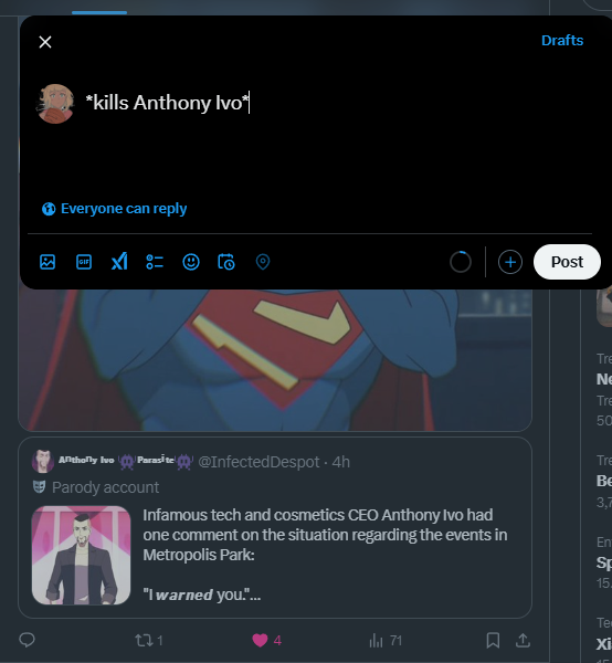Kara Zor-El (@evilkarazorel) on Twitter photo 