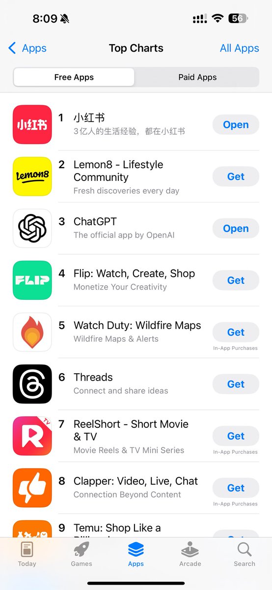 JevanTang's tweet photo. The US #TikTok ban drove users to China app #RedNote , pushing it to the top of the #AppStore in a day.
RedNote database does not differentiate between users countries, meaning US users will soon experience firsthand the oppressive mechanisms of China restrictive speech policies. https://t.co/5i38TDiT5I