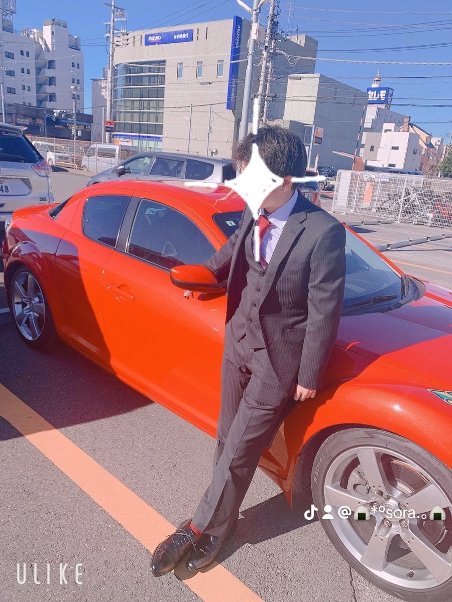 DXYRK's tweet photo. 昨日成人式行ってきました〜もちろん同窓会とかにもウチのRX-8を連れて行きました！ https://t.co/9oACmW1PQX
