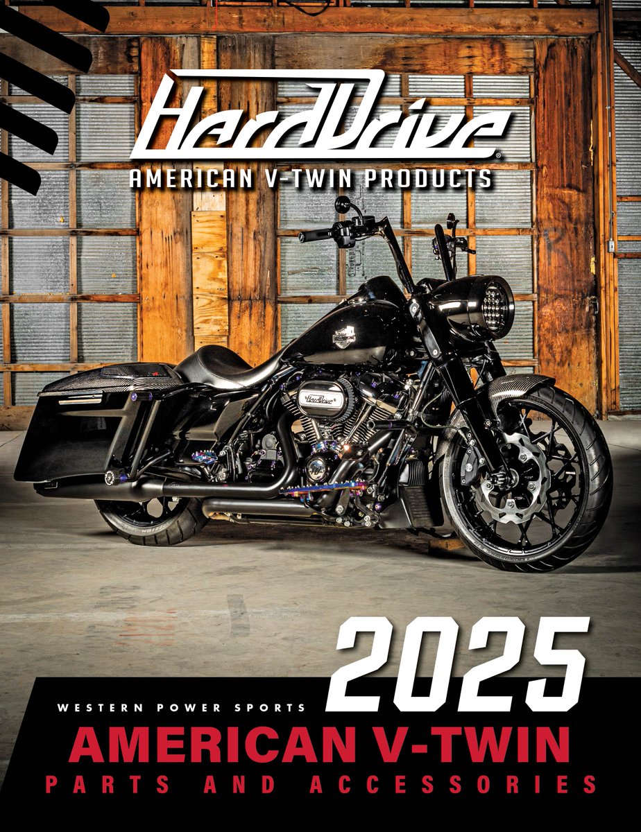Dealernews's tweet image. The 2025 #HardDrive catalog is hitting dealers right now. Delivering 700+ new items that span all product categories can be viewed online or in hard copies in the hands of dealers nationwide. @WPS_Dist #vtwin
dealernews.com/Home/post/hitt…