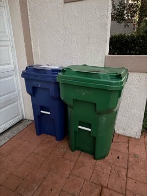 My act of kindness for day 7/7 of the Do-Gooder Challenge was to bring the neighbors’ trash cans in from the curb.