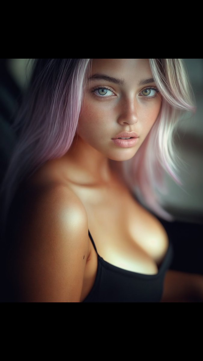 MiaVioletReal's tweet photo. Eyes that speak, light that dances, and moments that linger ✨ What story does this moment tell you? #naturalglow #goldenlight https://t.co/3ATyf9Ry1D