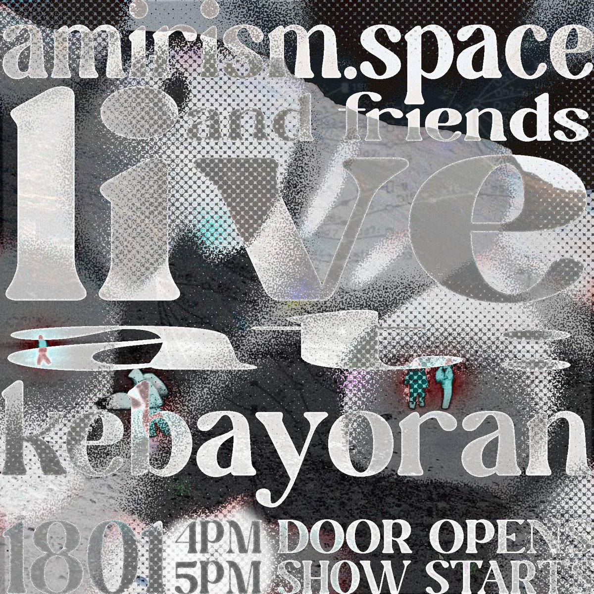 amirism_'s tweet photo. poster for my live show in Jakarta this weekend 

design by @er1enney0ung and @nobu_hibiki https://t.co/tG1ezZc2by