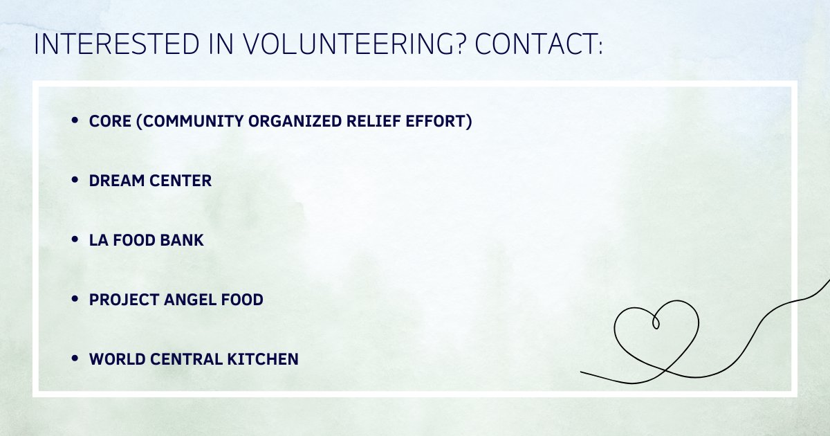 The LA fires have caused unimaginable devastation to our community. We are committed to providing support during this time, offering information to our industry for those impacted &amp; those seeking to help.

See the link below for info regarding resources:
tinyurl.com/4dyr7fp4