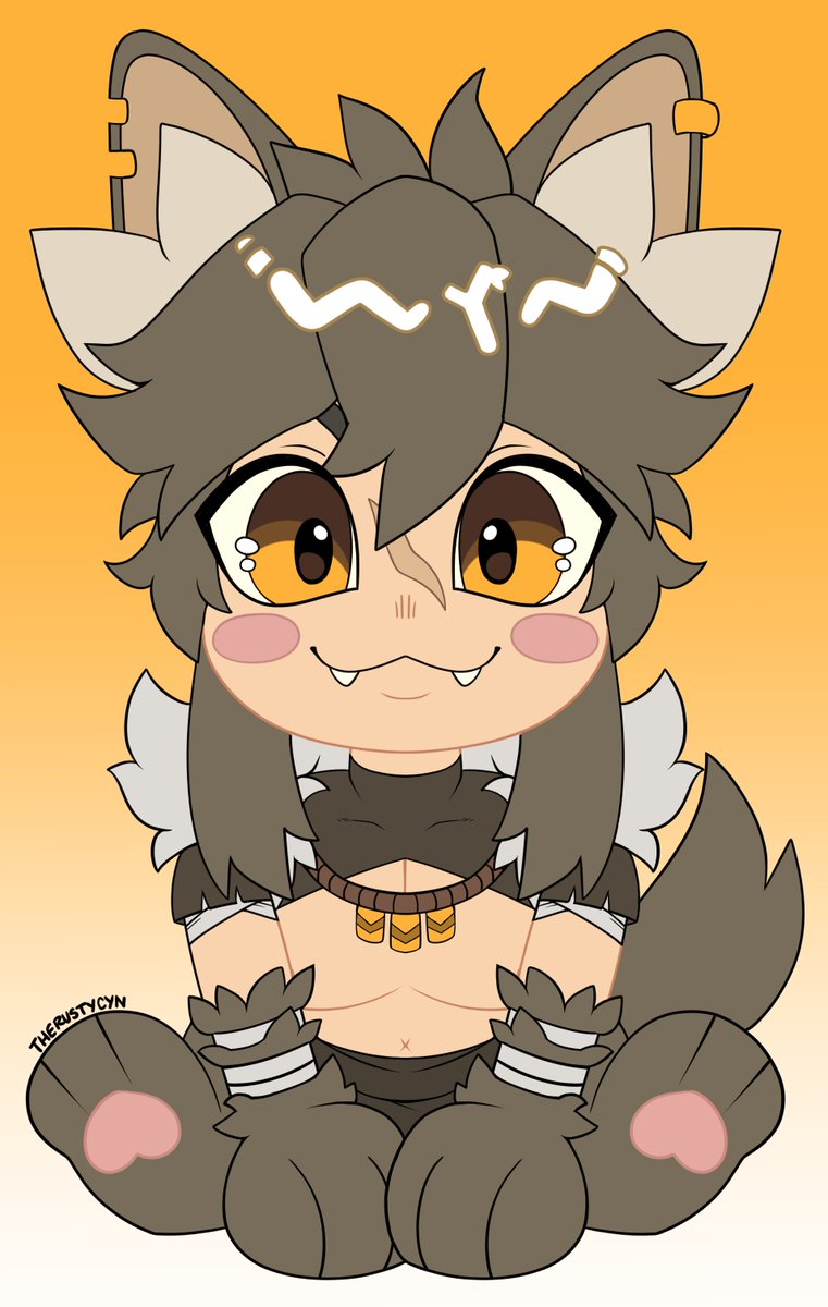 TheRustyCyn's tweet photo. Its been a little while since I drew anything on stream, but seeing Basil draw today made me wanna draw too! Hope you like this little stinky guy! #Werework #Vtubers #Stinker #Werewolf https://t.co/ViAVKcWxYp