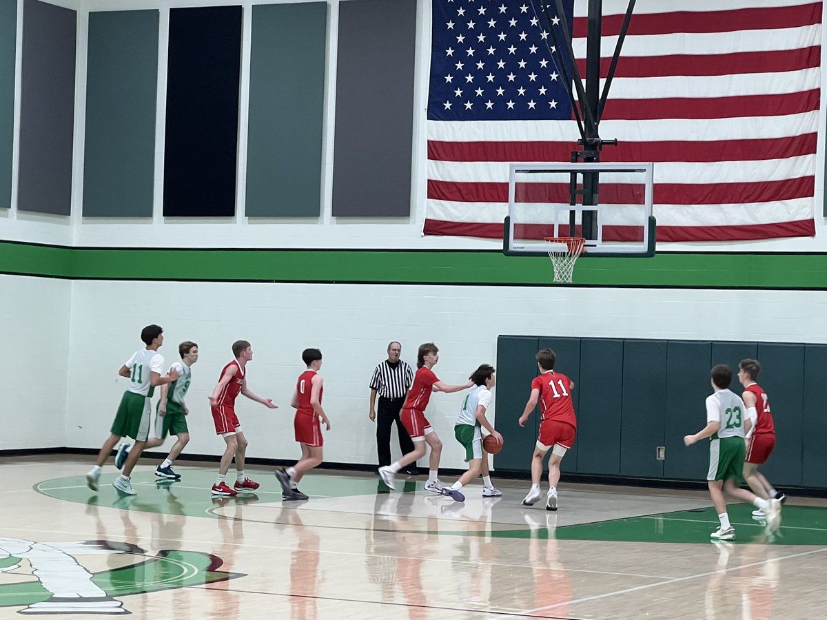RaiderMiddle's tweet photo. The boys split the wins with Firelands tonight and our cheerleaders did a great job keeping the energy going.  🏀⛹️📣 https://t.co/fyL0r0u7CZ