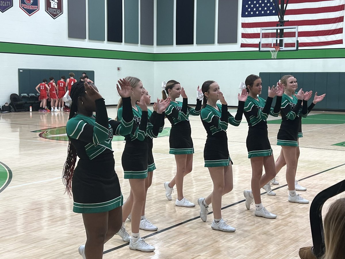RaiderMiddle's tweet photo. The boys split the wins with Firelands tonight and our cheerleaders did a great job keeping the energy going.  🏀⛹️📣 https://t.co/fyL0r0u7CZ