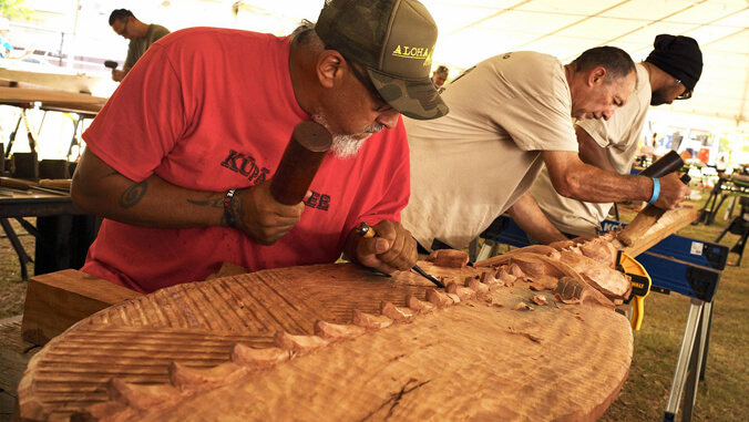 University of Hawaii System (@uhawaiinews) on Twitter photo 🗓️ A free exhibit of 14-foot hoe uli (steering paddles), Hoʻokāhi Ka ʻIlau Like Ana Wield the Paddles Together, will be on view at <a href="/wcchawaii/">Windward Com College</a>'s Gallery ʻIolani, January 18–March 7, 2025 ➡️ bit.ly/4gvC8yP 🗓️ A free exhibit of 14-foot hoe uli (steering paddles), Hoʻokāhi Ka ʻIlau Like Ana Wield the Paddles Together, will be on view at <a href="/wcchawaii/">Windward Com College</a>'s Gallery ʻIolani, January 18–March 7, 2025 ➡️ bit.ly/4gvC8yP